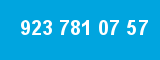 923 781 07 57 923 781 07 57